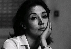 O. Fallaci poco più che trentenne, nel 1963