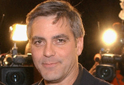 L'attore George Clooney