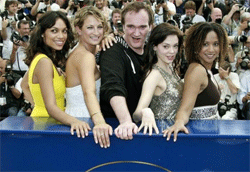 Cannes: giorno 7<br />Quentin Tarantino