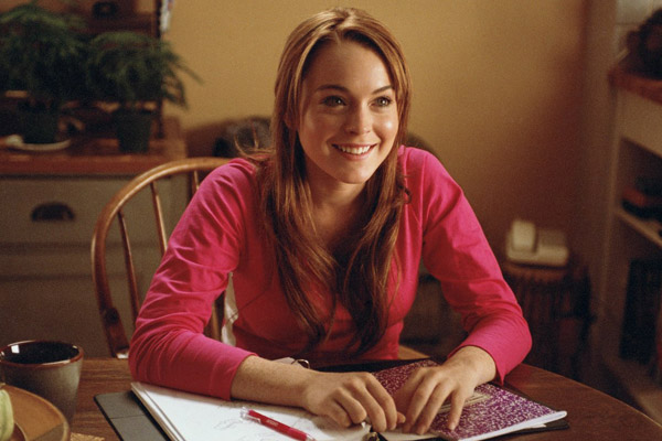 Lindsay Lohan in Mean Girls