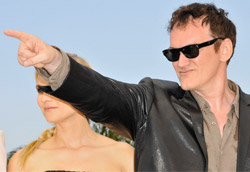 Quentin Tarantino sulla Croisette per la presentazione di Inglourious Basterds