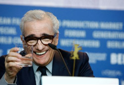 Martin Scorsese durante la conferenza stampa di Shutter Island