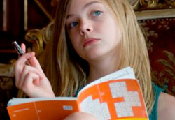 Elle Fanning in Somewhere