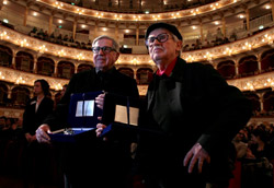 I fratelli Taviani premiati a Bari